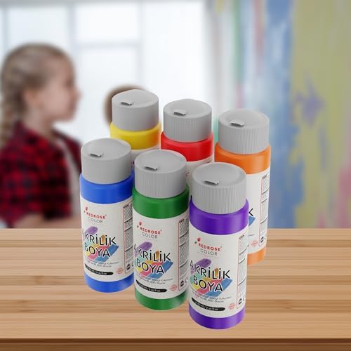 Ara Renkler Akrilik Boya 6'lı Set 6x60 ml