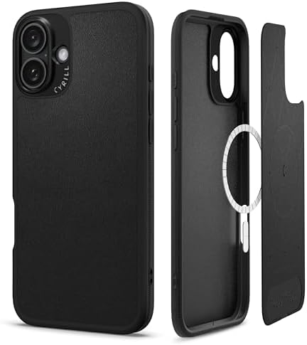 Alternative view of 16 Plus ile Uyumlu MagSafe Kılıf Kajuk Mag Hava Kanalı Teknolojisi™ Askeri Sınıf Koruma Vegan Deri Kapak - ACS08402