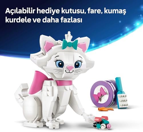 Alternative view of Aristokediler Sevimli 43286 – 7 Yaş ve Üzeri Çocuklar için Hediye Kutusu, Küçük Fare, Fırça, Balık ve Pembe Kumaş Kurdele İçeren Oyuncak Yapım Seti, Hediye Fikri (369 Parça)