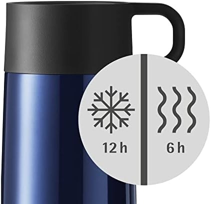 Alternative view of Çelik Mavi Kişisel Kısa Termos 300 ml