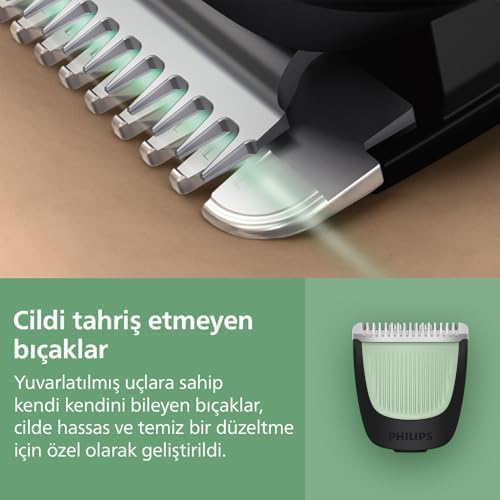 3000 Serisi 9in1,Erkek Bakım Seti,Yüz/Saç/Vücut Tıraş Makinesi,Islak/Kuru Kullanım,MG3946/15