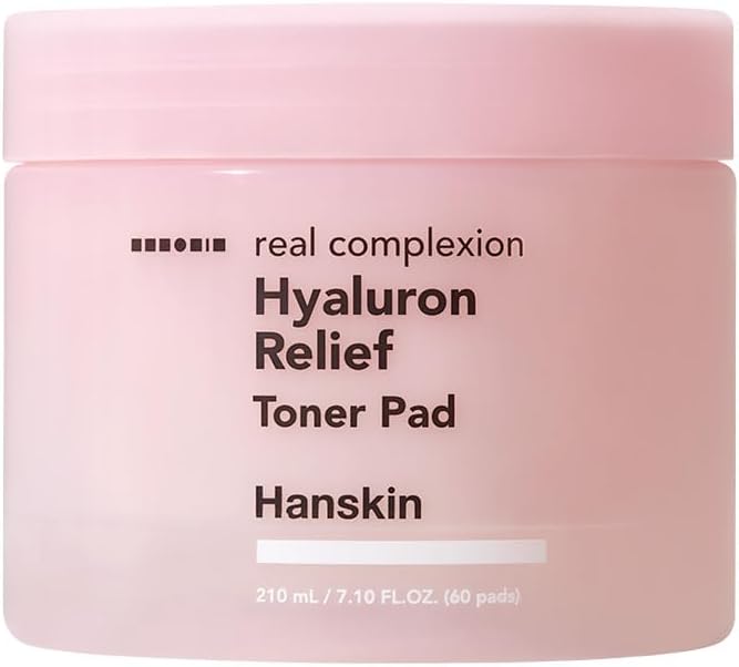 Alternative view of Hanskin Hyaluron Relief Toner Pad-rahatlatıcı-nemlendirici-yatıştırıcı Toner Ped 210ml (60PCS)