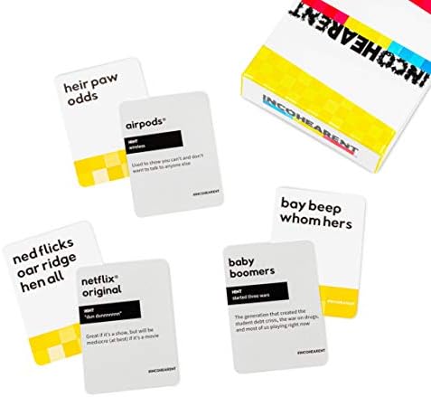 Alternative view of WHAT DO YOU ? Incohearent Fresh Phrases Expansion Pack - Incohearent Çekirdek Oyununa Eklenecek Şekilde Tasarlandı