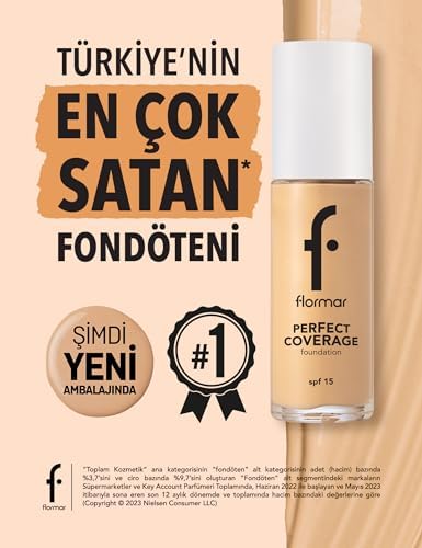 Alternative view of Perfect Coverage Yüksek Pigmentli & Yarı Parlak Bitişli SPF15 Fondöten