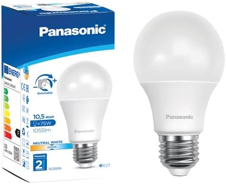 Alternative view of E27 LED Dim Lamba 10.5W 1055LM 4000K