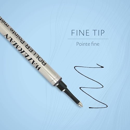 Alternative view of Waterman Roller Kalem Refill, Tekli Blister, Fine (F) Uç, Siyah - 1964019