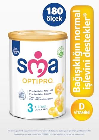 SMA Optipro 3 Devam Sütü (1-3 Yaş, 800 g) - Görsel 3