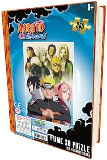 3D - Shippuden - 300 Parça Puzzle - Metal Kutu - Görsel 3
