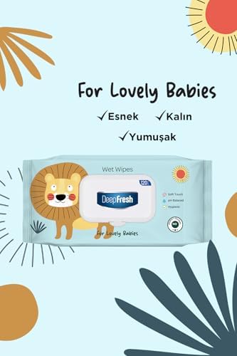 Alternative view of Islak Mendil Lovely Babies Aslan 120 Yaprak