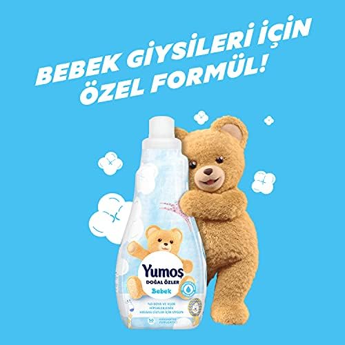 Konsantre Çamaşır Yumuşatıcısı Bebek 1200 ml 50 Yıkama 1 Adet - Görsel 3