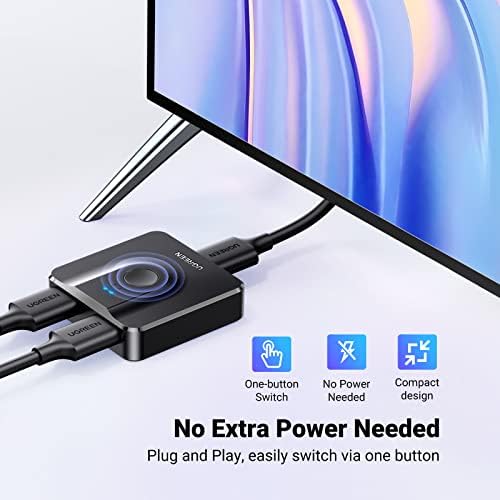 Alternative view of Çift Yönlü HDMI Adaptörü, Siyah