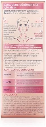 Cellular Expert Lift Şekillendirici ve Sıkılaştırıcı Serum 30ml, Doğal Retinol Alternatifi Bakuchiol,Kırışıklık Karşıtı