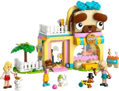 Alternative view of Evcil Hayvan Aksesuar Dükkanı 42650-6 Yaş ve Üzeri Erkek ve Kız Çocukları için Mini Bebek, Kedi ve Köpek Minifigürü İçeren Yaratıcı Oyuncak Yapım Seti, Doğum Günü Hediyesi (375 Parça)