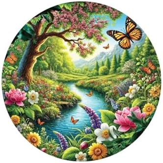 Alternative view of Monarkın Bahçesi 570 Parça Round Puzzle
