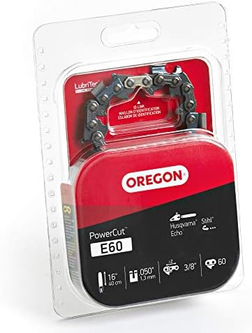 Oregon E60 PowerCut 40 cm (16 inç) Testere Zinciri, Husqvarna, Stihl, Echo ile uyumludur - Görsel 3