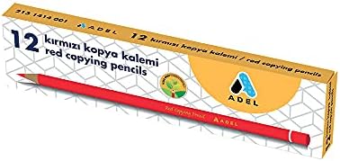 Kırmızı Kopya Boya Kalemi, 12’li Set, Parlak Renk, Kolay Açılır, Dayanıklı Gövde, Okul ve Ofis İçin Uygun - Görsel 3