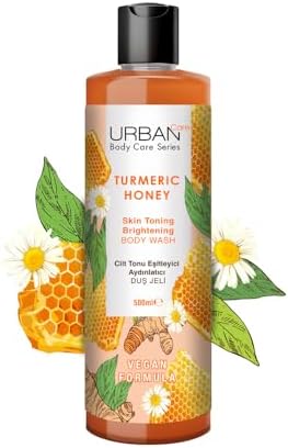 Turmeric Cilt Tonu Eşitleyici ve Aydınlatıcı Duş Jeli 500 ml- Vegan