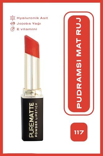 Powder Lipstick No: 117 - Nemlendirici Pudramsı Mat Ruj
