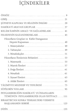 Alternative view of El-Münkız mine’d-Dalal: Hakikat Arayışı