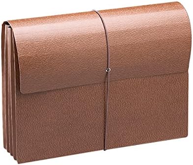 Smead Kapaklı ve Kordonlu Klasik Genişleyen Dosya Cüzdanı, 3-1/2" Genişletme, Yasal Boyut, Redrope, Kutu başına 10 (71356) - Görsel 3
