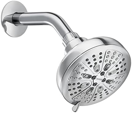 Moen 200W0 Hydro Energetix Sekiz Fonksiyonlu 12,7 cm Çap Sprey Başlığı Standart, Krom - Görsel 2