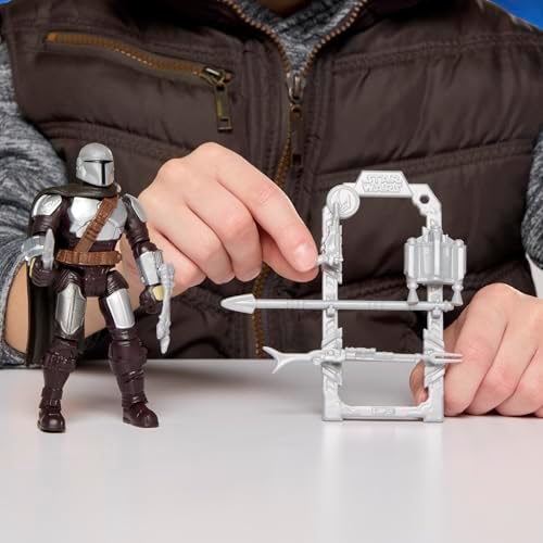 Alternative view of ActionVerse The Mandalorian 11 cm'lik Aksiyon Figürü ve Aksesuarları, Yeniden Kullanılabilir Aksesuar Saklama Rafı, 4 Yaş ve Üzeri Kız ve Erkek Çocuklar için Oyuncaklar