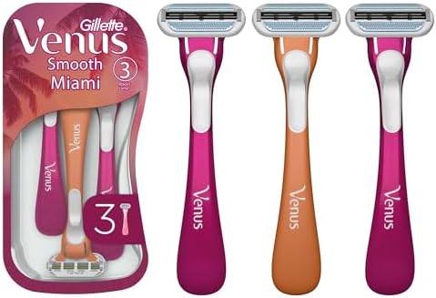Venus Smooth Miami Kadın Tıraş Bıçağı 3'lü - Görsel 2
