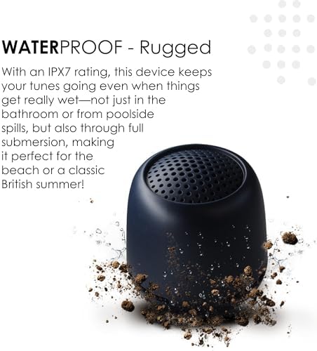 Alternative view of Zero XL Ocean Taşınabilir Bluetooth Hoparlör - IPX7 Su Geçirmez Duş Hoparlörü, 9 Saat Pil Ömrü, Mikrofon ve Çift Eşleştirme, Dış Mekan, Seyahat ve Havuz için Küçük Kablosuz Hoparlörler
