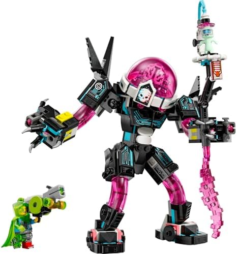 Alternative view of Mateo, Siber Beyin Robotuna Karşı 71495-8 Yaş ve Üzeri Çocuklar için Mermi Atıcılar, Açılan Kokpit ve Mateo Minifigürü ile Düşçü Figürü İçeren Yaratıcı Oyuncak Yapım Seti (368 Parça)