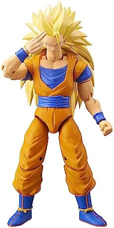 Bandai 16 Santimetre Dragon Ball Super Saiyan 3 Goku Poz Verilebilir Figür - Dragon Stars