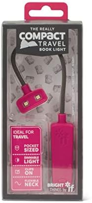 The Really Compact Travel Book Light - Pink