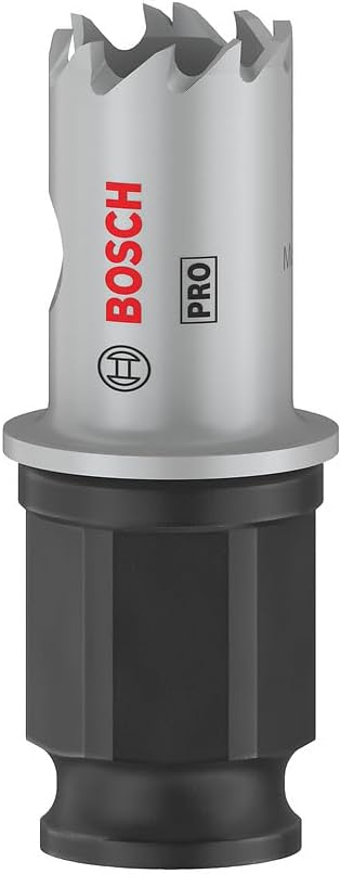 1 x Pro Sheet Metal Power Change Plus Delikli Testere (Paslanmaz Çelik Levhalar, Çelik Levhalar, Ø 16 mm, Profesyonel Aksesuar Döner Matkap/Sürücü)
