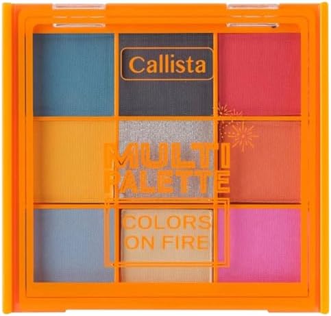 Alternative view of Callista Multi Eyeshadow Göz Farı Paleti 101 Colors On Fire
