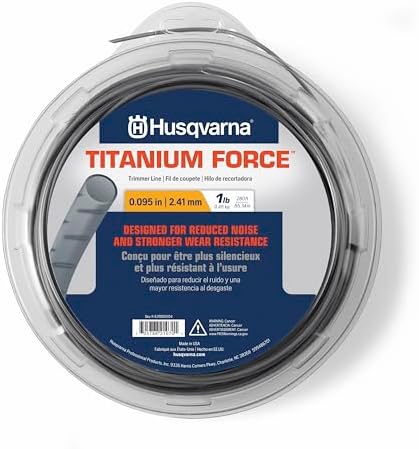 Husqvarna 639 00 51-04 TitaniumForce Düzeltici Hattı - 1 Lb .095 İnç