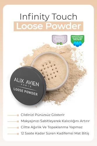 Alternative view of İpeksi Toz Pudra - Sabitleyici Etki Mat Bitiş - Loose Powder 04 Desert Sand