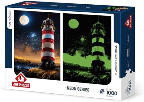 Yıldız Kapısı 1000 Parça Neon Puzzle