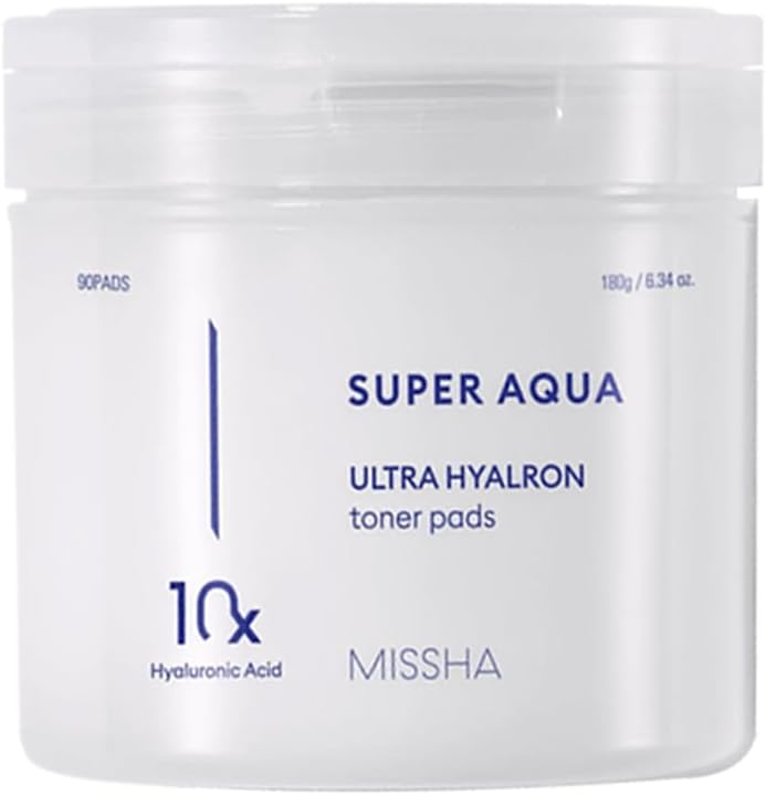 10 Farklı Hyaluronik Asit Kompleksi İçeren Arındırıcı Tonik Pad Super Aqua Ultra Hyalron Toner Pads - Görsel 3