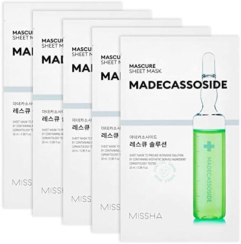 Alternative view of Hassas Ve Kuru Ciltler İçin Madecassoside İçerikli Yaprak Maske Mascure Rescue Solution Sheet Mask