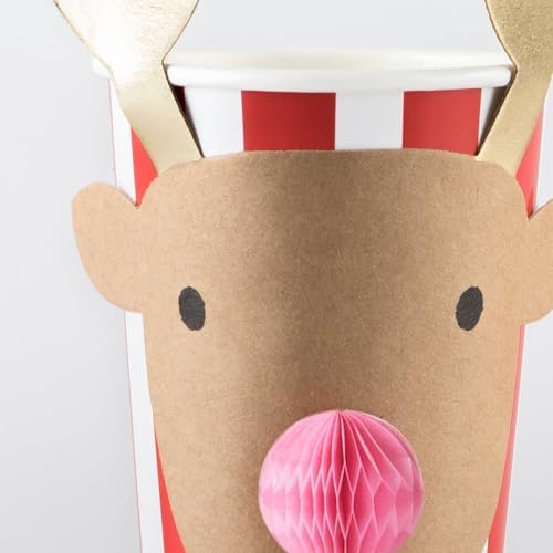 Alternative view of - Christmas Honeycomb Cups - Yeni Yıl Bardak (8'li)