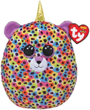 TY Giselle Ieopard Multi Squish 10"