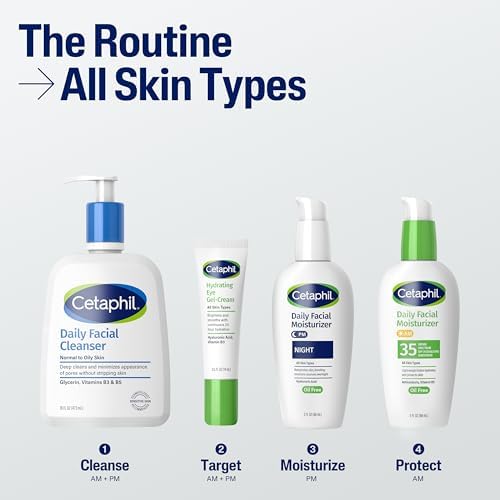 Alternative view of Cetaphil Günlük Yağsız Yüz Nemlendirici SPF 35, Kuru veya Yağlı Kombinasyon Hassas Ciltler İçin Kokusuz Yüz Losyonu
