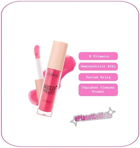 Alternative view of Callista I Care A Lot Lip Oil Nemlendirici ve Parlatıcı Dudak Bakım Yağı - 20 Glow Up Pink - Pembe