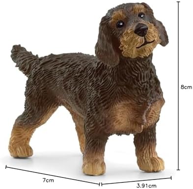 SCHLEICH Tel Tüylü Dachshund, Oyuncak Figür - Görsel 3