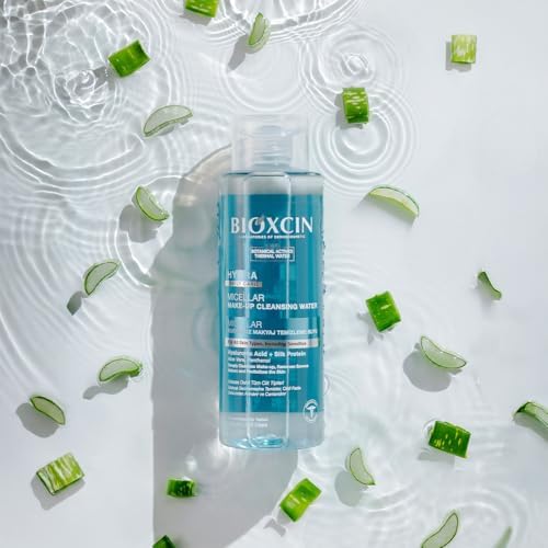 Alternative view of Hydra Micellar Makyaj Temizleme Suyu – Hyalüronik Asitli, İpek Proteinli, Hassas Ciltler İçin, Yağsız ve Durulama Gerektirmez, 500 ml