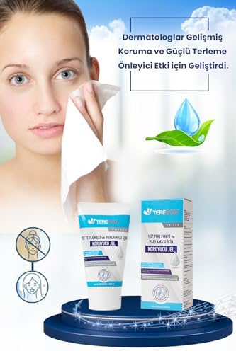Tereson Yüz Terlemesi ve Parlaması için Koruyucu Jel, 50ml - Görsel 3