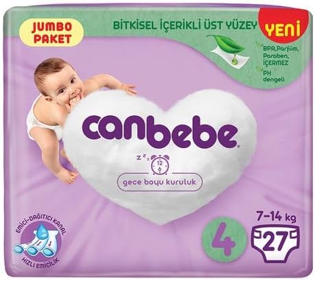 Baby Diapers Bebek Bezi, PNM Jumbo Maxi 27x4