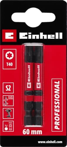 Orijinal Darbeli Bit Seti – 2 Parça, 60 mm, T40 (S2 Çelik, Çift Torsiyon Bölgesi, Yüksek Dayanıklılık, Kırmızı Renk Halkası, E 6.3 Sap) - 49132200 - Görsel 2