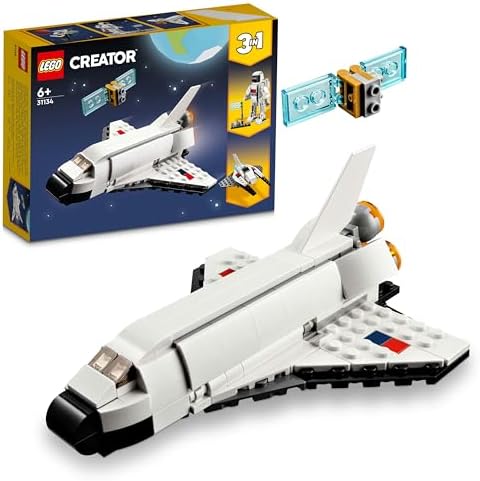 Uzay Mekiği 31134-6 Yaş ve Üzeri Çocuklar İçin Astronot ve Uzay Gemisi Modelleri İçeren Yaratıcı Oyuncak Yapım Seti (144 Parça) - Görsel 3