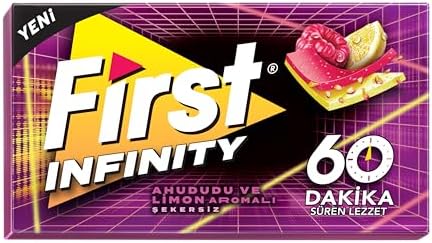 Alternative view of First Infinity 60 Dk Limon Ahududu Aromalı Şekersiz Sakız 27 gr