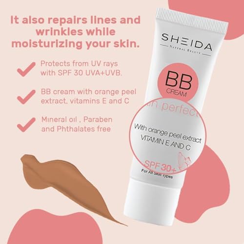 Alternative view of BB Krem SPF 30+ – Yüksek Kapatıcı, Mat İpeksi Bitiş, Cilt Tonu Eşitleyici, Uzun Süre Kalıcı, Vitamin C & E İçerikli 50 ml - Koyu
